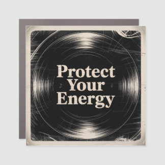 Protect Your Energy Car Magnet