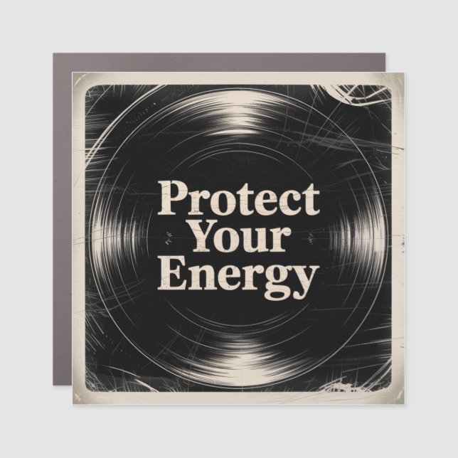 Protect Your Energy Car Magnet (Front)