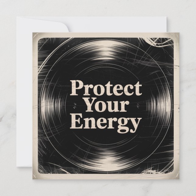 Protect Your Energy Invitation (Front)