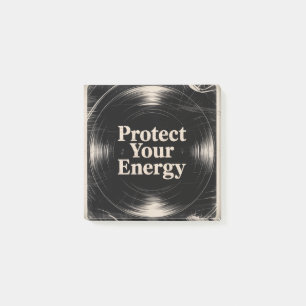 Protect Your Energy Post-it Notes