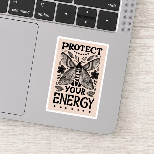 Protect your energy Whimsigoth aesthetic Sticker