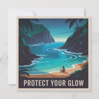 Protect Your Glow Note Card