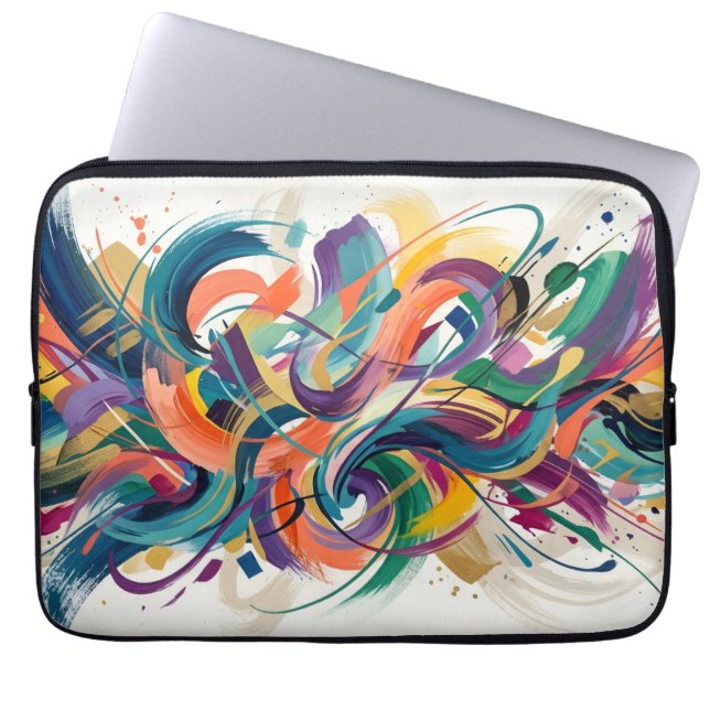Protect Your Laptop With Art & Style Sleeve (Front)