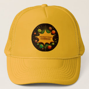 Protect Your Microbiome Probiotics For Gut Health Trucker Hat