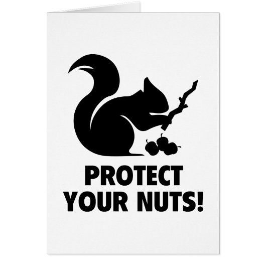 Protect Your Nuts! Cards (Front)