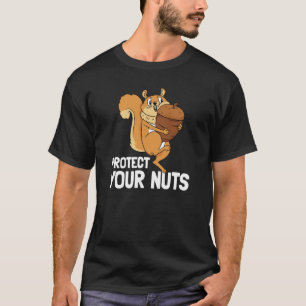 Protect Your Nuts Deez Nuts Men's Squirrel Deez Nu T-Shirt