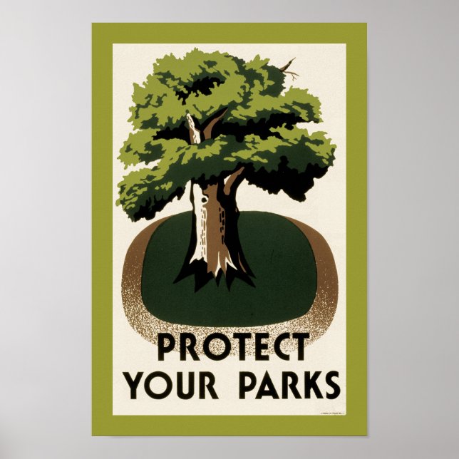 Protect Your Parks Poster (Front)