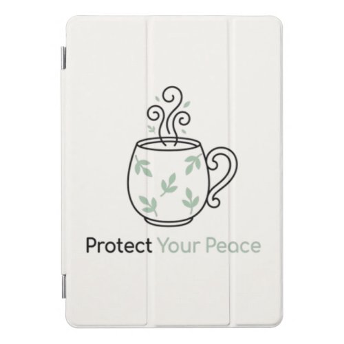 Protect Your Peace Minimalist iPad Mini Case