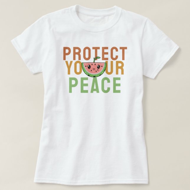 Protect your peace T-Shirt (Design Front)