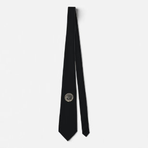 Protect Your Space Vintage Porcupine Art Neck Tie