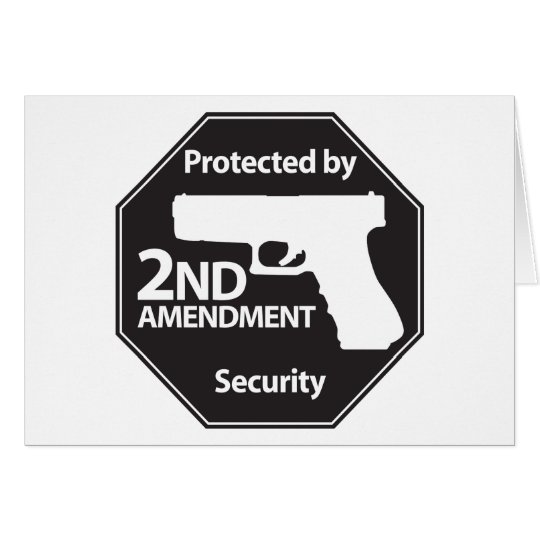 Protected by 2nd Amendment Card