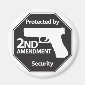 Protected by 2nd Amendment Magnet