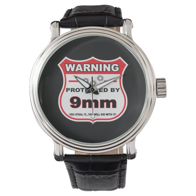 protected by 9mm shield watch (Front)