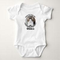 Protected by Cat Custom Photo and Cat Name