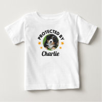 "Protected By" Custom Dog Name and Photo