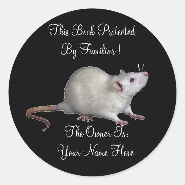 Protected By Familiar Book Plate (Front)