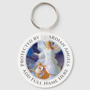Protected by Guardian Angels Keychain