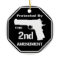 Protected By The Second Amendment (Black).png