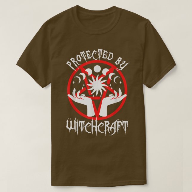 Protected By Witchcraft T-Shirt (Design Front)