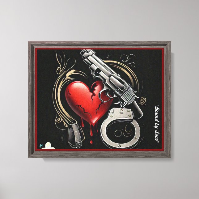  "Protected Love" Canvas Print (Front)