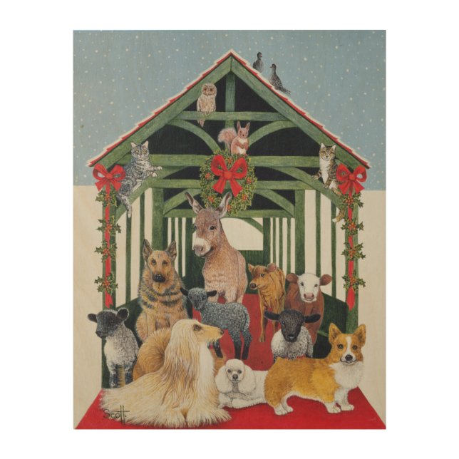 Protected Wood Wall Decor (Front)