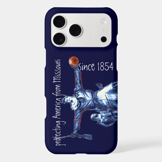 Protecting America From Missouri Since 1854 Case-Mate iPhone Case (Back)