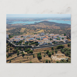 Protecting the Border- Monsaraz Portugal Postcard
