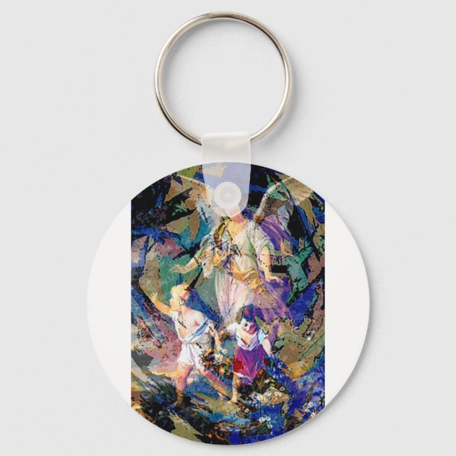 PROTECTION AND DIRECTION KEYCHAIN (Front)