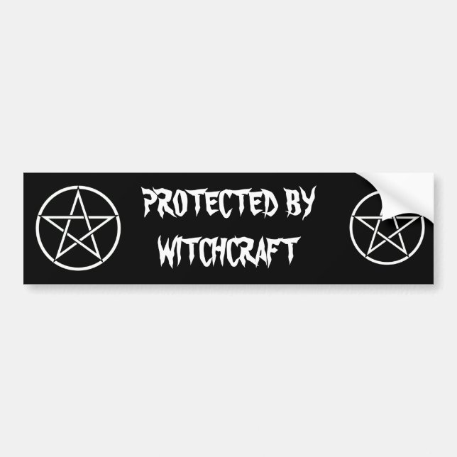 PROTECTION BUMPER STICKER (Front)