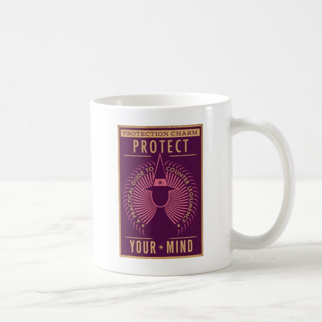 Protection Charm Guidebook Coffee Mug (Right)