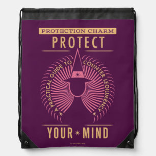 Protection Charm Guidebook Drawstring Bag