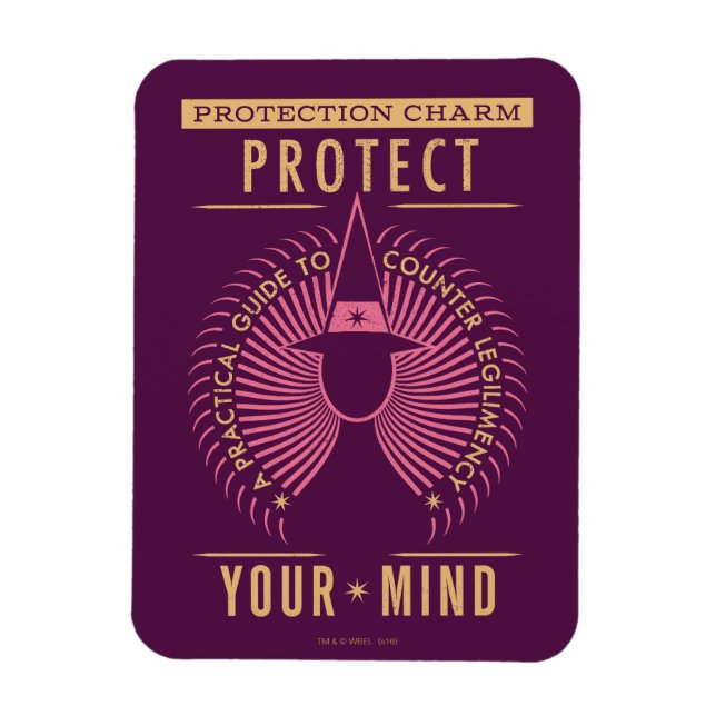 Protection Charm Guidebook Magnet (Vertical)