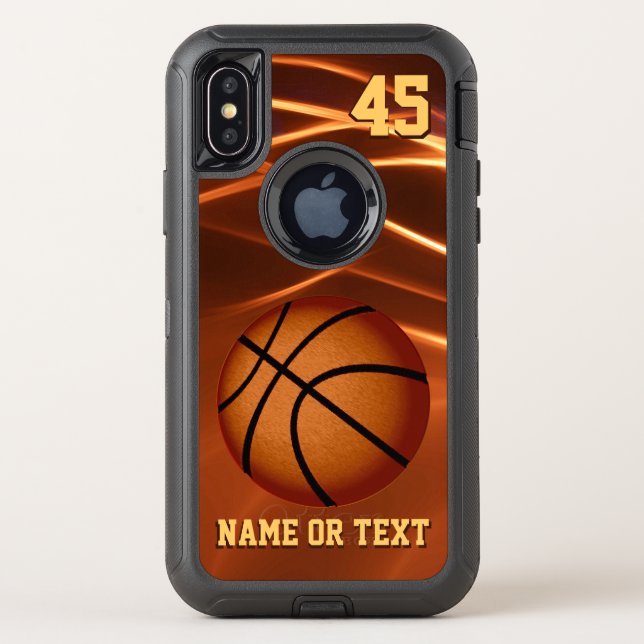 Protection OtterBox Defender Basketball iPhone Cas (Back)