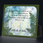 Protection Prayer Plaque<br><div class="desc">The light of God surrounds me. Powerful prayer of faith. Nice book shelf, desk top or mantle piece.</div>
