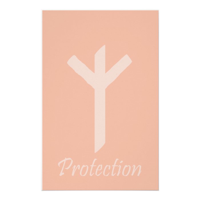 Protection Viking Rune Stationery