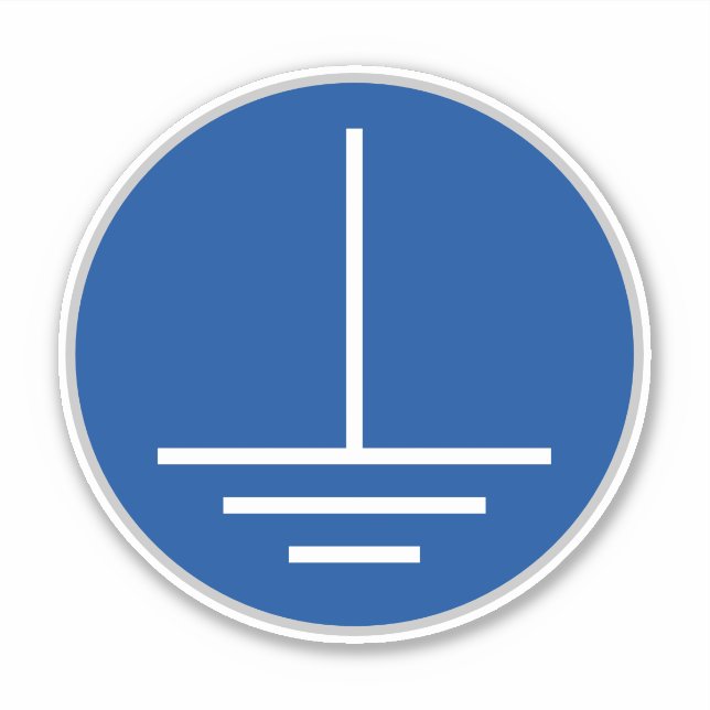 Protective Earth Label (Front)