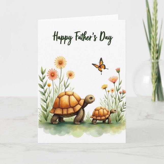 Protective Fathers Day Art Card (Front)