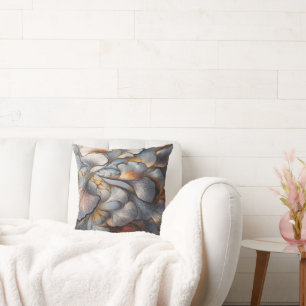 Protective Print Ginkgo Leaf Pattern  Throw Pillow