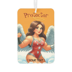 Protector Guardian Angel Show Wrestler Air Freshener