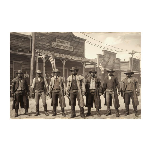 Protectors of the Town Acrylic Print (Front)