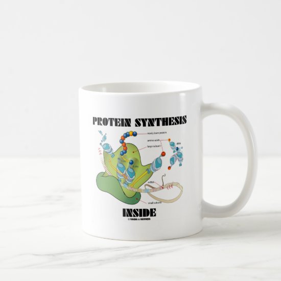 Protein Synthesis Inside (Cell Biology) Coffee Mug