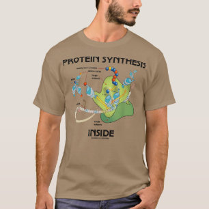 Protein Synthesis Inside Ribosome Biology Humor  T-Shirt
