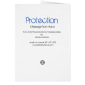 Protenction- Message from Horus Cards (Back)