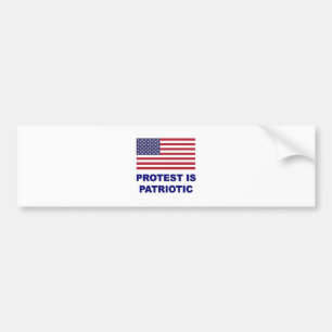 Protest is Patriotic Bumper Sticker