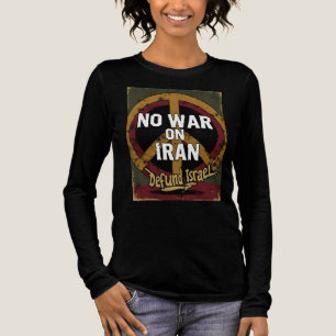 Protest No War on Iran, Defund Israel Tri-Blend Shirt