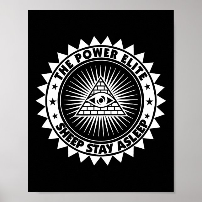 Protest Resist Shirt Freethinker Anarchist Shirt A Poster (Front)
