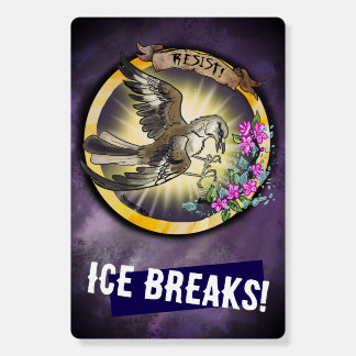 Protest Resist State Bird Arkansas Mockingbird Foam Board