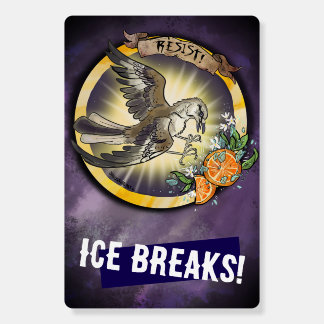 Protest Resist State Bird Florida Mockingbird Foam Board