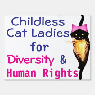 protest sign-2 sided sign