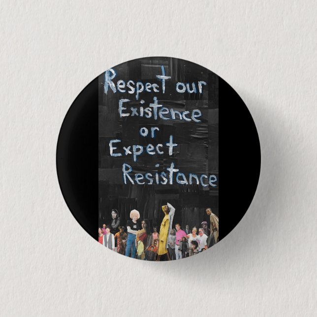 Protest Sign Button (Front)